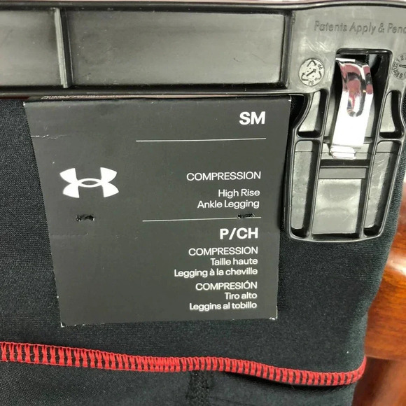NWT under armour UA heat gear ankle compression   legging sz small sporty - Picture 5 of 5